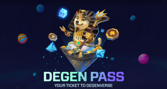 Degen Pass ticket to Degenverse