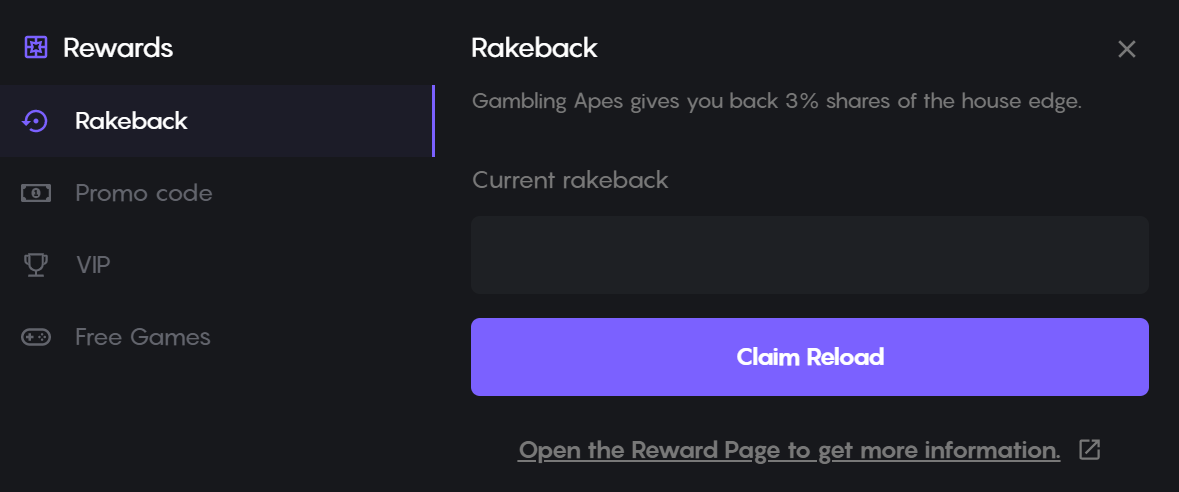 Rewards Gambling Apes